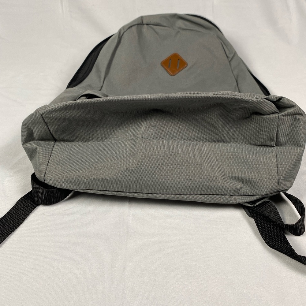 Pure Romance Gray Canvas Backpack for Men and Women - Picture 5 of 8